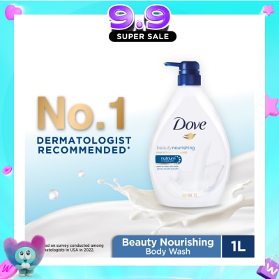 DOVE - Nutrium Moisture Beauty Nourishing Body Wash 1L image