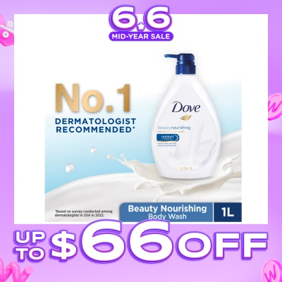 DOVE - Nutrium Moisture Beauty Nourishing Body Wash 1L