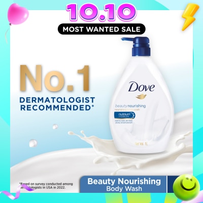 DOVE Nutrium Moisture Beauty Nourishing Body Wash 1L image
