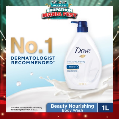 DOVE - Nutrium Moisture Beauty Nourishing Body Wash 1L