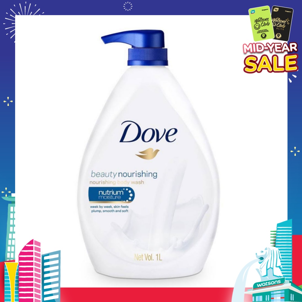 Dove Nutrium Moisture Beauty Nourishing Body Wash 1L