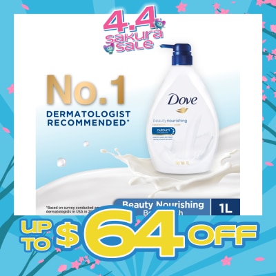 DOVE - Dove Nutrium Moisture Beauty Nourishing Body Wash 1L