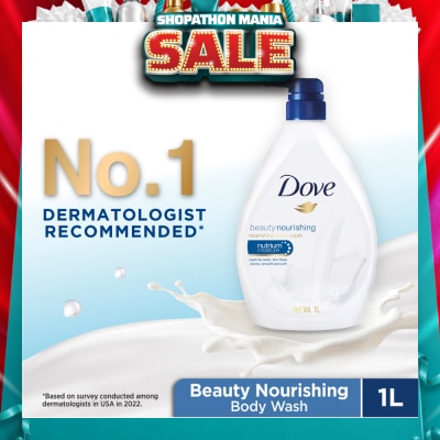 DOVE - Nutrium Moisture Beauty Nourishing Body Wash 1L