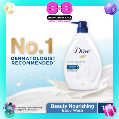 DOVE - Nutrium Moisture Beauty Nourishing Body Wash 1L