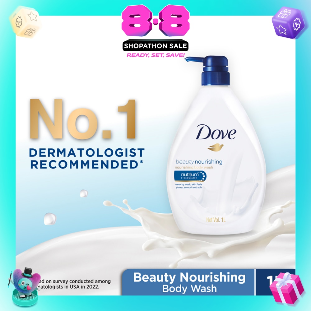 Nutrium Moisture Beauty Nourishing Body Wash 1L