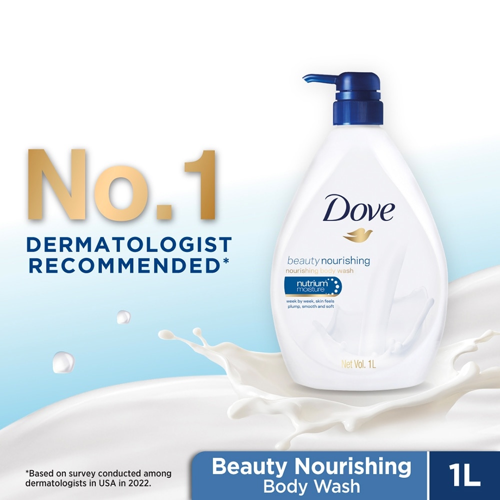 Dove Nutrium Moisture Beauty Nourishing Body Wash 1L