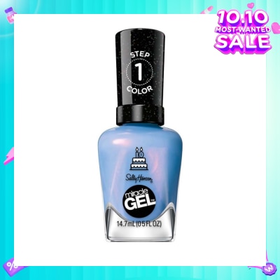 SALLY HANSEN Miracle Gel Nail Polish Lacquer Its Sherbert Day 628 1s