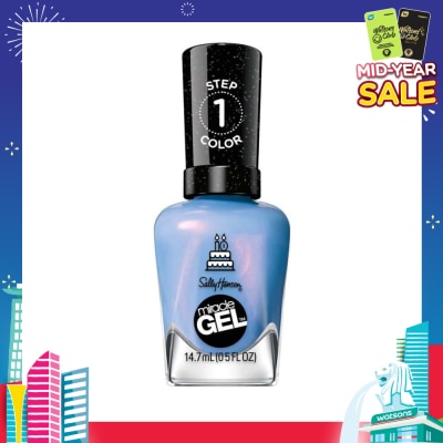 SALLY HANSEN Miracle Gel Nail Polish Lacquer Its Sherbert Day 628 1s
