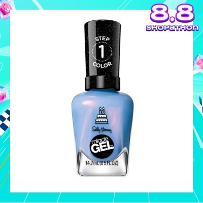 SALLY HANSEN Miracle Gel Nail Polish Lacquer Its Sherbert Day 628 1s
