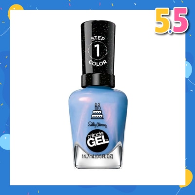 SALLY HANSEN Miracle Gel Nail Polish Lacquer Its Sherbert Day 628 1s