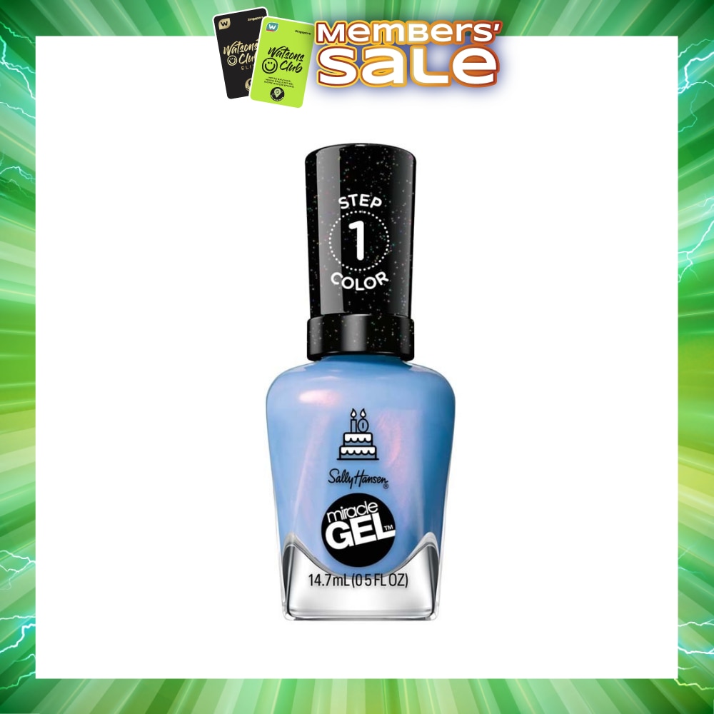 Miracle Gel Nail Polish Lacquer Its Sherbert Day 628 1s (Expiry: Dec`2026)