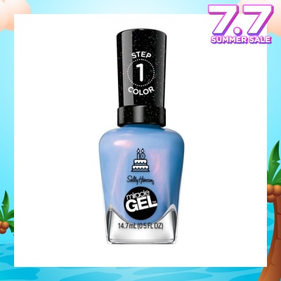 SALLY HANSEN Miracle Gel Nail Polish Lacquer Its Sherbert Day 628 1s