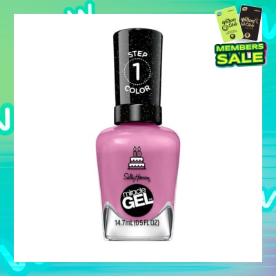 SALLY HANSEN Miracle Gel Nail Polish Lacquer Figgin Love Hue 530 1s