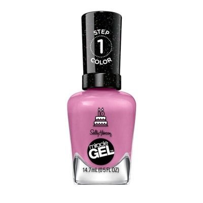 SALLY HANSEN Miracle Gel Nail Polish Lacquer Figgin Love Hue 530 1s