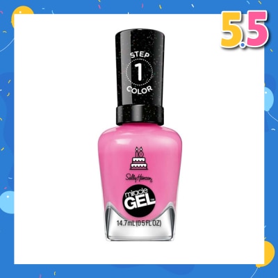 SALLY HANSEN Miracle Gel Nail Polish Lacquer Party Of Hue 340 1s