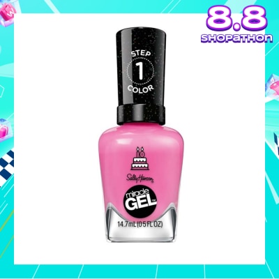 SALLY HANSEN Miracle Gel Nail Polish Lacquer Party Of Hue 340 1s