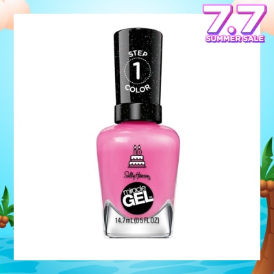SALLY HANSEN Miracle Gel Nail Polish Lacquer Party Of Hue 340 1s