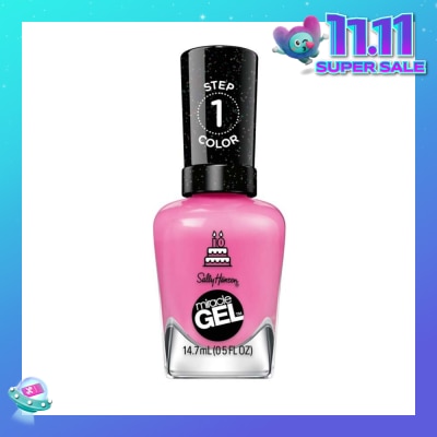 SALLY HANSEN Miracle Gel Nail Polish Lacquer Party Of Hue 340 1s