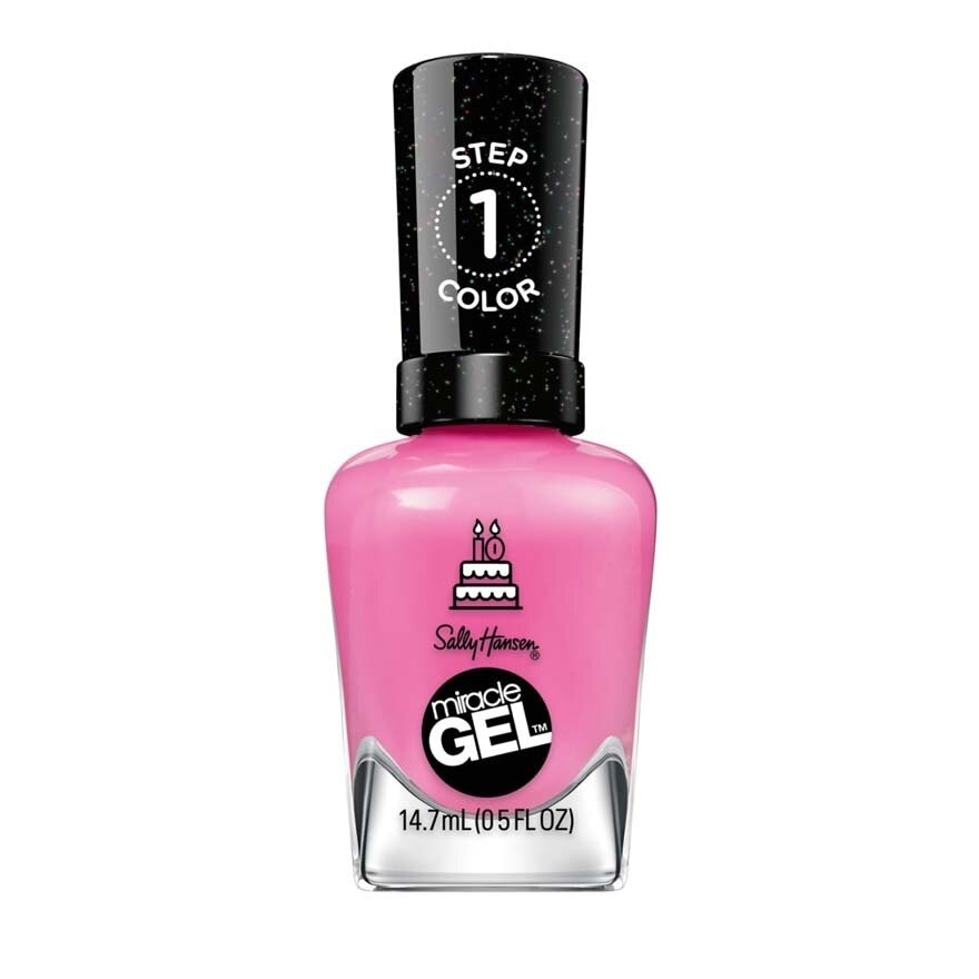 Miracle Gel Nail Polish Lacquer Party Of Hue 340 1s