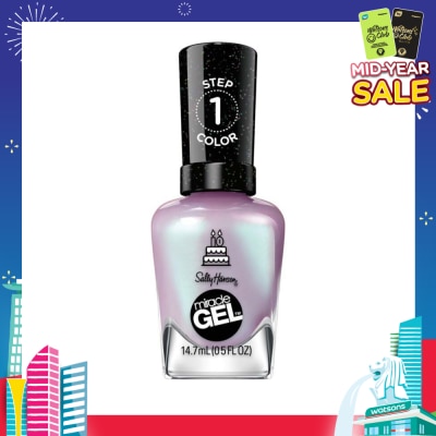 SALLY HANSEN Miracle Gel Nail Polish Lacquer Affairy To Remember 1s