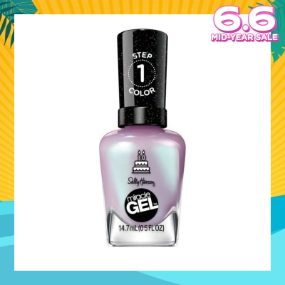 SALLY HANSEN Miracle Gel Nail Polish Lacquer Affairy To Remember 1s