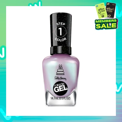 SALLY HANSEN Miracle Gel Nail Polish Lacquer Affairy To Remember 1s