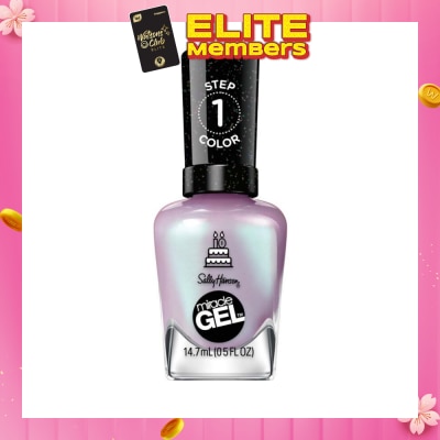 SALLY HANSEN Miracle Gel Nail Polish Lacquer Affairy To Remember 1s