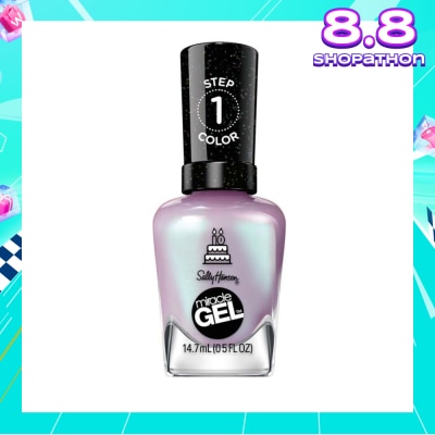 SALLY HANSEN Miracle Gel Nail Polish Lacquer Affairy To Remember 1s