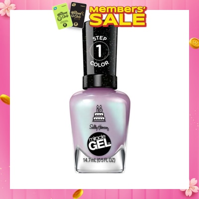 SALLY HANSEN Miracle Gel Nail Polish Lacquer Affairy To Remember 1s