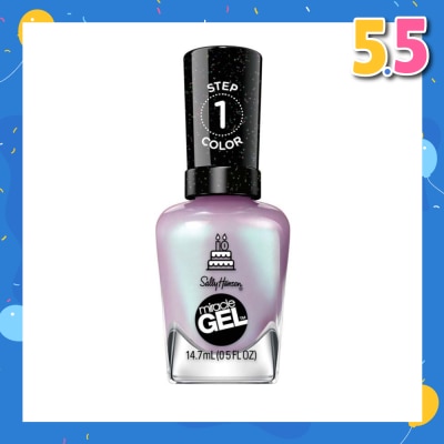 SALLY HANSEN Miracle Gel Nail Polish Lacquer Affairy To Remember 1s