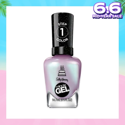 SALLY HANSEN Miracle Gel Nail Polish Lacquer Affairy To Remember 1s