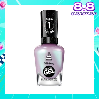 SALLY HANSEN Miracle Gel Nail Polish Lacquer Affairy To Remember 1s