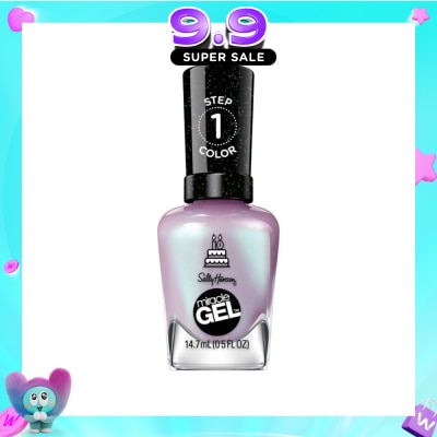 SALLY HANSEN - Miracle Gel Nail Polish Lacquer Affairy To Remember 1s image