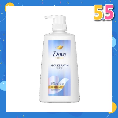 DOVE Micellar Hya Keratin Shine With Hyaluron + Keratin Conditioner 630ml