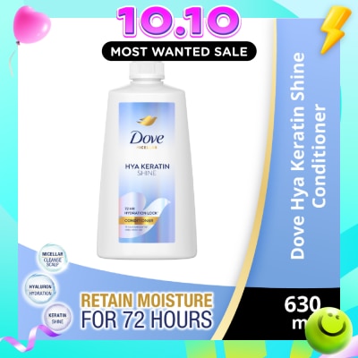 DOVE Micellar Hya Keratin Shine With Hyaluron + Keratin Conditioner 630ml image
