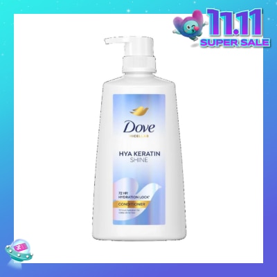 DOVE Micellar Hya Keratin Shine With Hyaluron + Keratin Conditioner 630ml