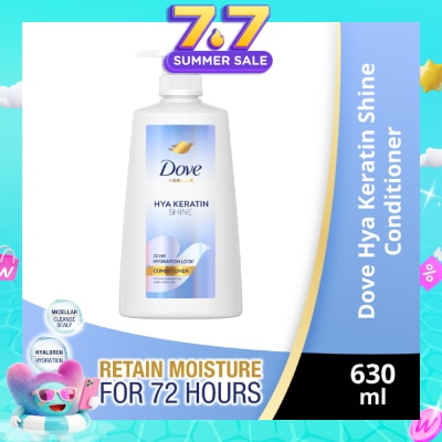 DOVE - Micellar Hya Keratin Shine With Hyaluron + Keratin Conditioner 630ml