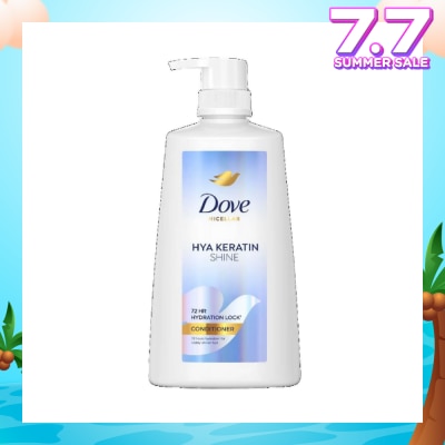 DOVE Micellar Hya Keratin Shine With Hyaluron + Keratin Conditioner 630ml