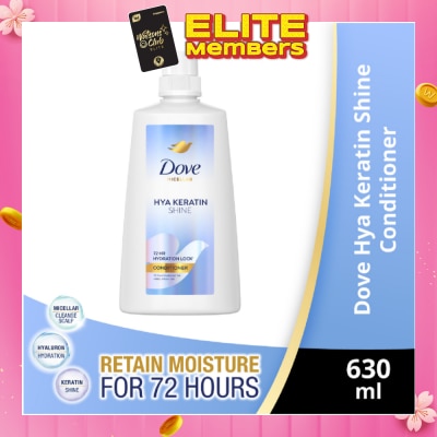 DOVE Micellar Hya Keratin Shine With Hyaluron + Keratin Conditioner 630ml