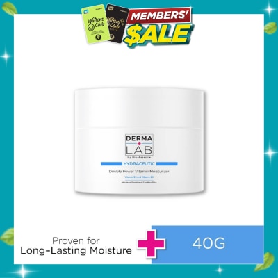 DERMA LAB Hydraceutic Double Power Vitamin Moisturizer (Vitamin B3 + Vitamin B5 Moisture Boost And Soothe Skin) 40g image