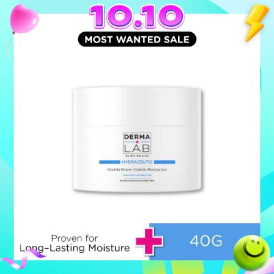 DERMA LAB Hydraceutic Double Power Vitamin Moisturizer (Vitamin B3 + Vitamin B5 Moisture Boost And Soothe Skin) 40g image