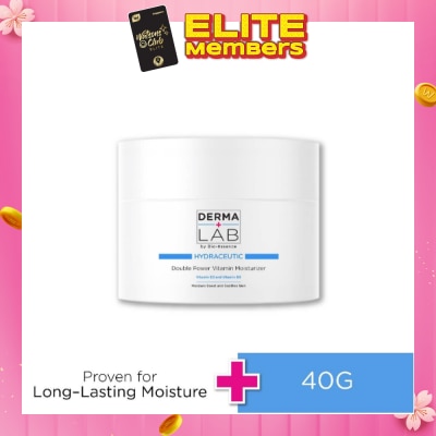 DERMA LAB Hydraceutic Double Power Vitamin Moisturizer (Vitamin B3 + Vitamin B5 Moisture Boost And Soothe Skin) 40g
