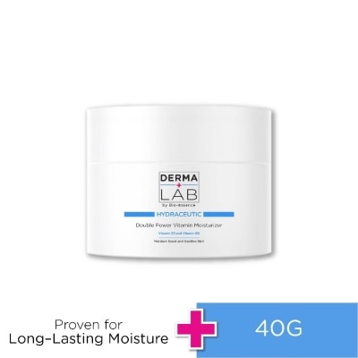 DERMA LAB Hydraceutic Double Power Vitamin Moisturizer (Vitamin B3 + Vitamin B5 Moisture Boost And Soothe Skin) 40g