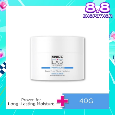 DERMA LAB Hydraceutic Double Power Vitamin Moisturizer (Vitamin B3 + Vitamin B5 Moisture Boost And Soothe Skin) 40g