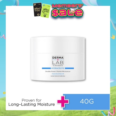 DERMA LAB - Hydraceutic Double Power Vitamin Moisturizer (Vitamin B3 + Vitamin B5 Moisture Boost And Soothe Skin) 40g