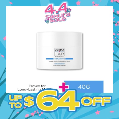 DERMA LAB - Hydraceutic Double Power Vitamin Moisturizer (Vitamin B3 + Vitamin B5 Moisture Boost And Soothe Skin) 40g
