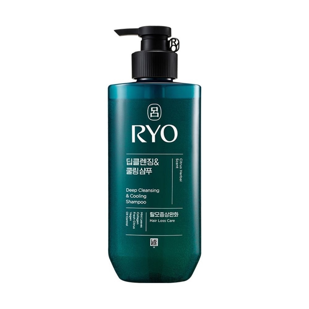 Deep Cleansing & Cooling Shampoo (For Oily Scalp) 480ml