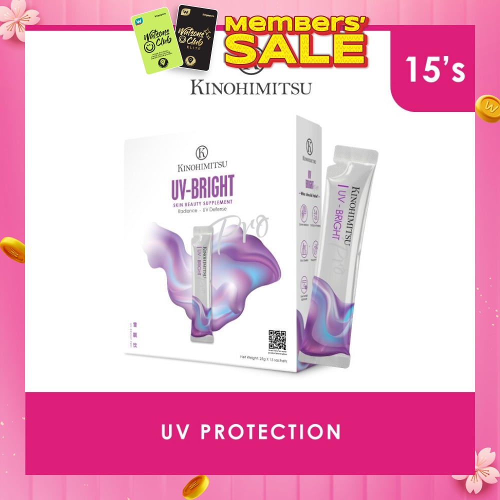 UV_Bright Pro Supplement Sachet (UV Protection + Skin Whitening) 25g x 15s