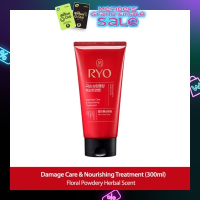 RYO Damage Care & Nourishing Treatment (For Dry, Damaged & Chemically Treated Hair) 300ml