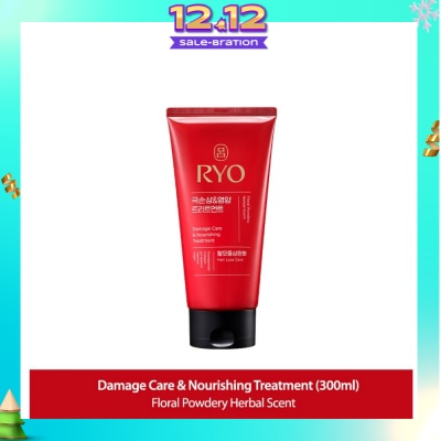 RYO Damage Care & Nourishing Treatment (For Dry, Damaged & Chemically Treated Hair) 300ml
